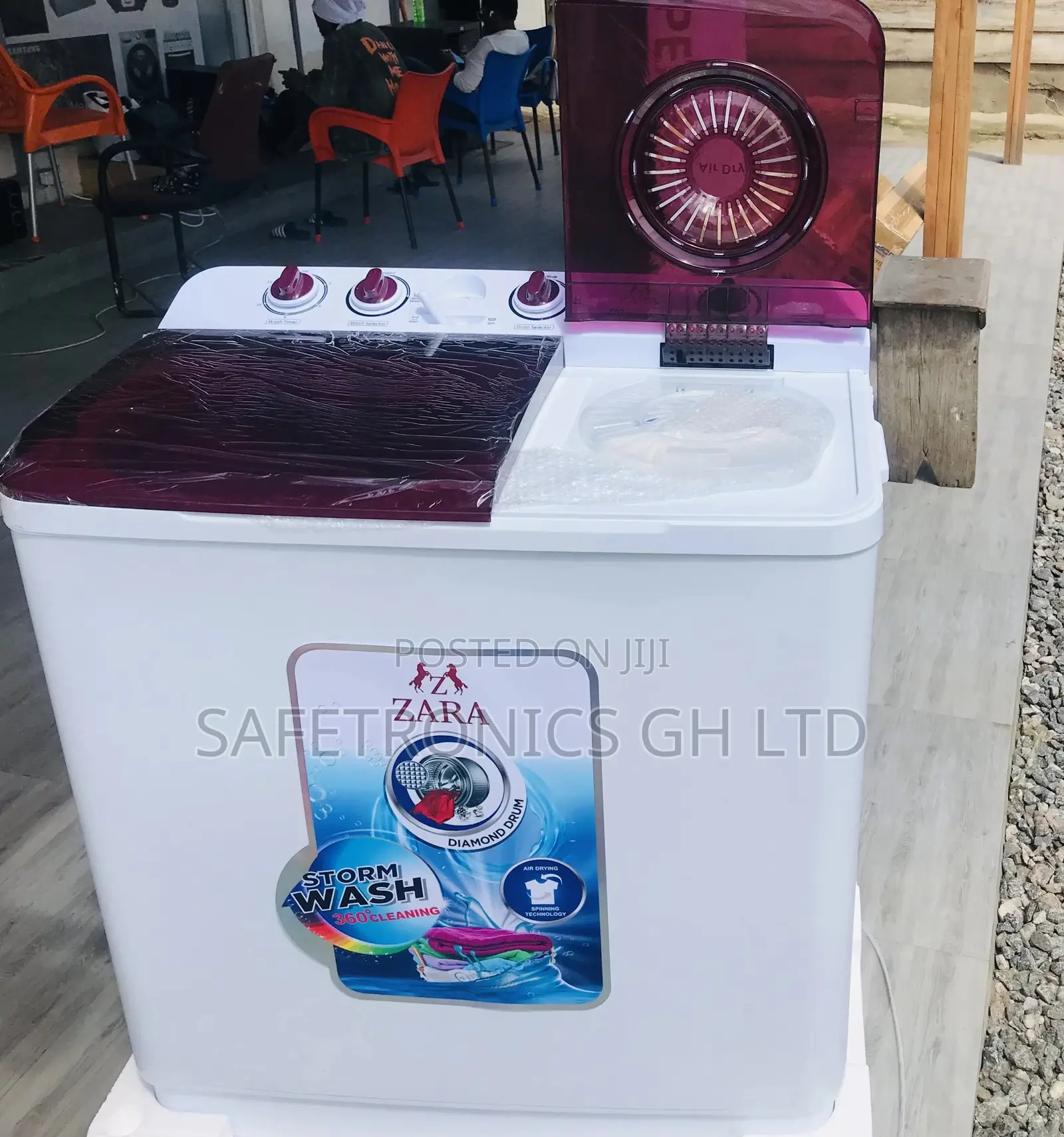7kg Washingmachine Semiautomatic Topload Zara