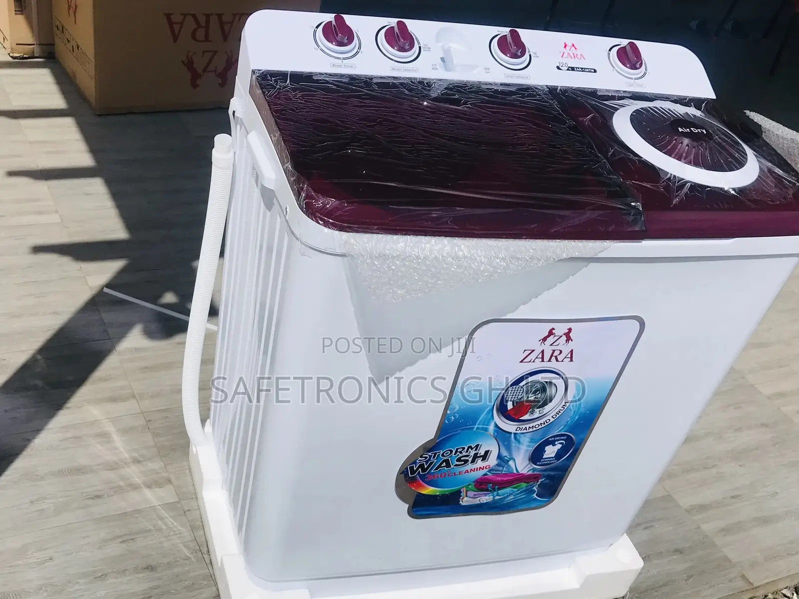 Washingmachine Semiautomatic Topload 7kg  Zara