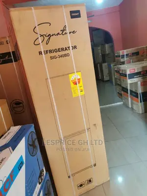 Signature 287L Double Door-Stainless Steel Fridge