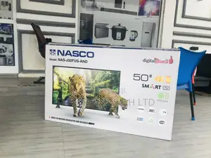 50 Inches Glossy LED Smart Nasco Best Tv