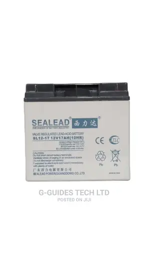 12v 17ah Rechargeable Sealed Lead-Acid Battery