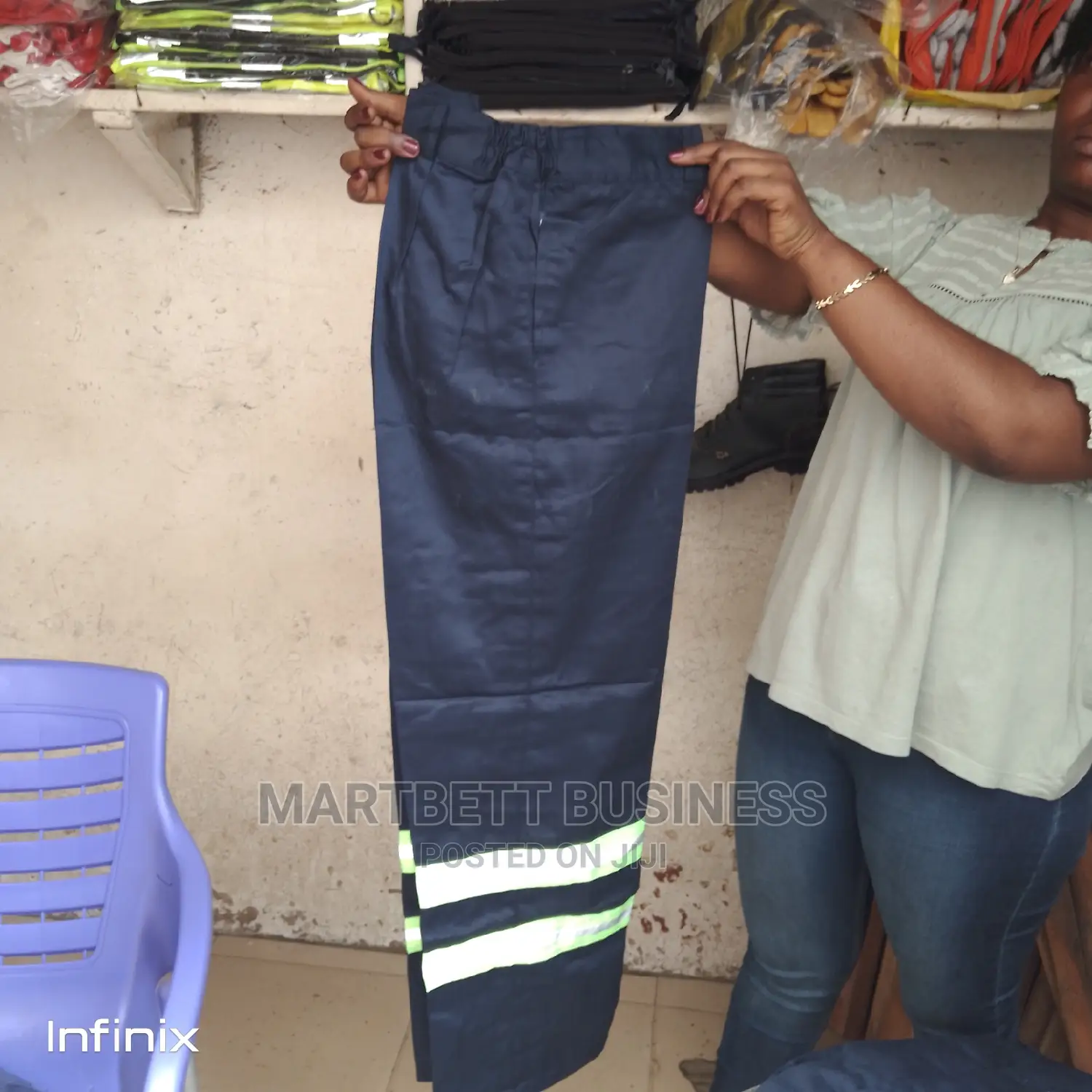 Workshop Wear Top And Down And Overall