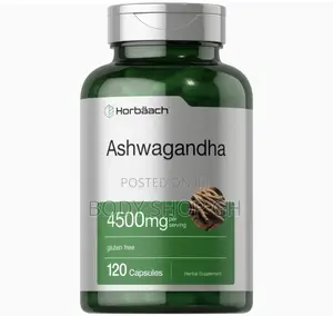Ashwagandha Supplement 4500mg 120 Capsules -Maximum Strength