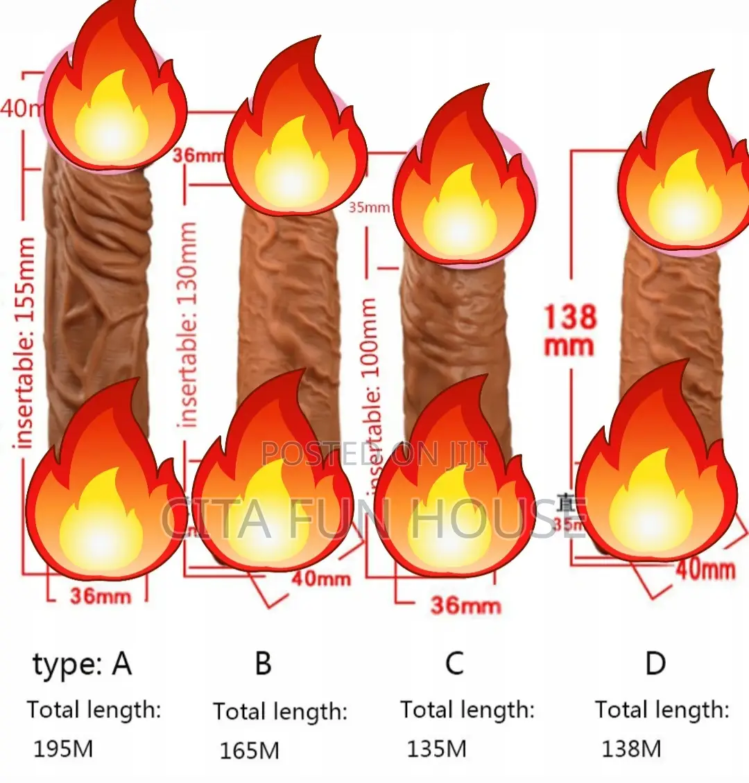 Cockring Penis Sleeve / Extender