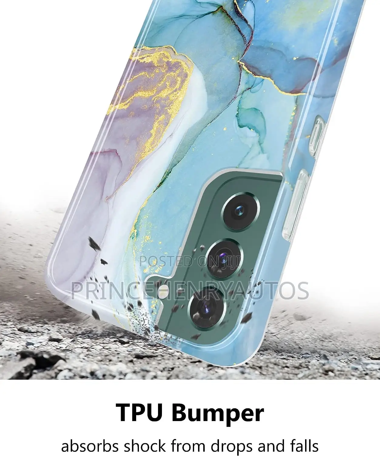JIAXIUFEN Sparkle Glitter Shockproof Galaxy S22 Plus Case