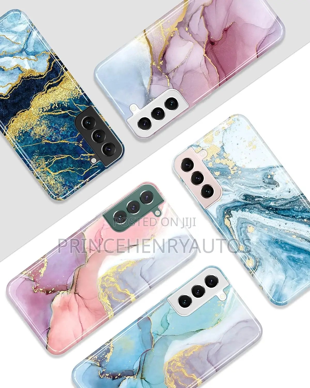 JIAXIUFEN Sparkle Glitter Shockproof Galaxy S22 Plus Case