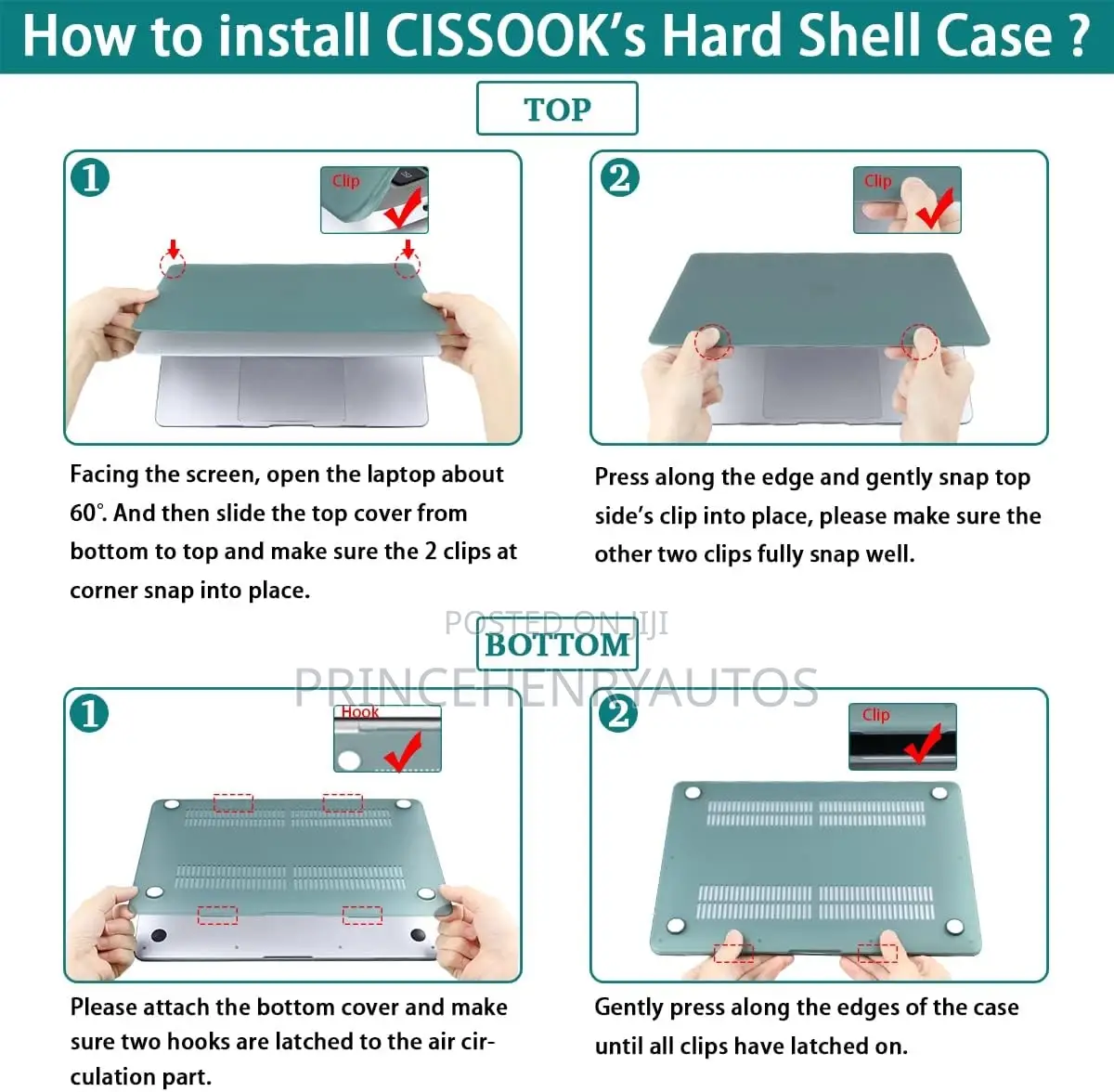 CISSOOK Gray Bundle 3in1 for Macbook Pro 14'' A2442 A2779