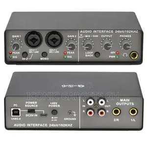 Q-22 Professional Audio Sound Card Interface