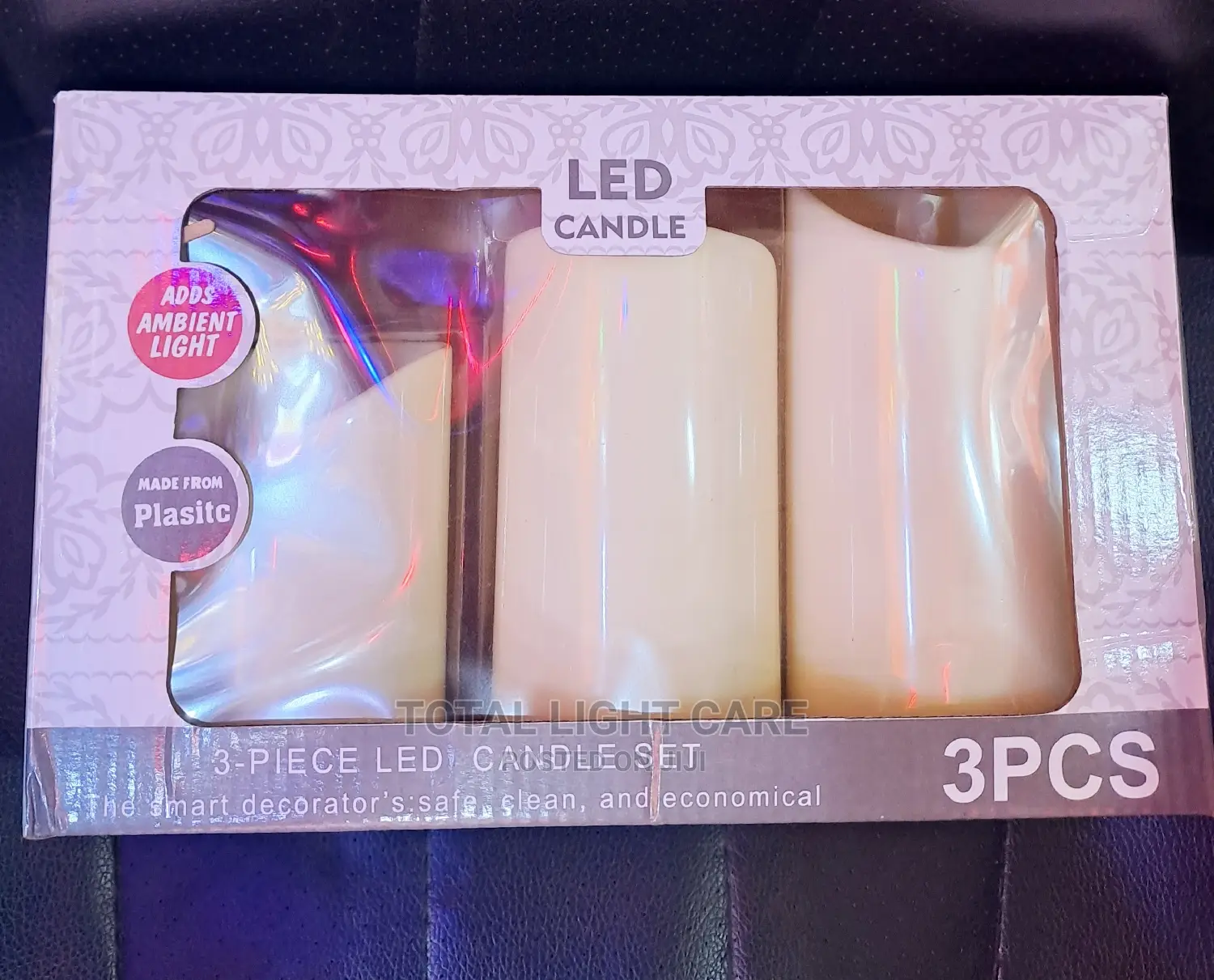 3-Piece Led Candle Light Set