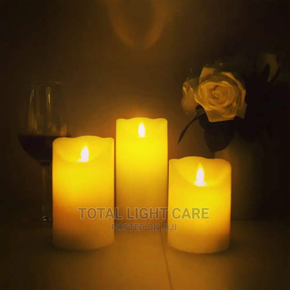 3-Piece Led Candle Light Set