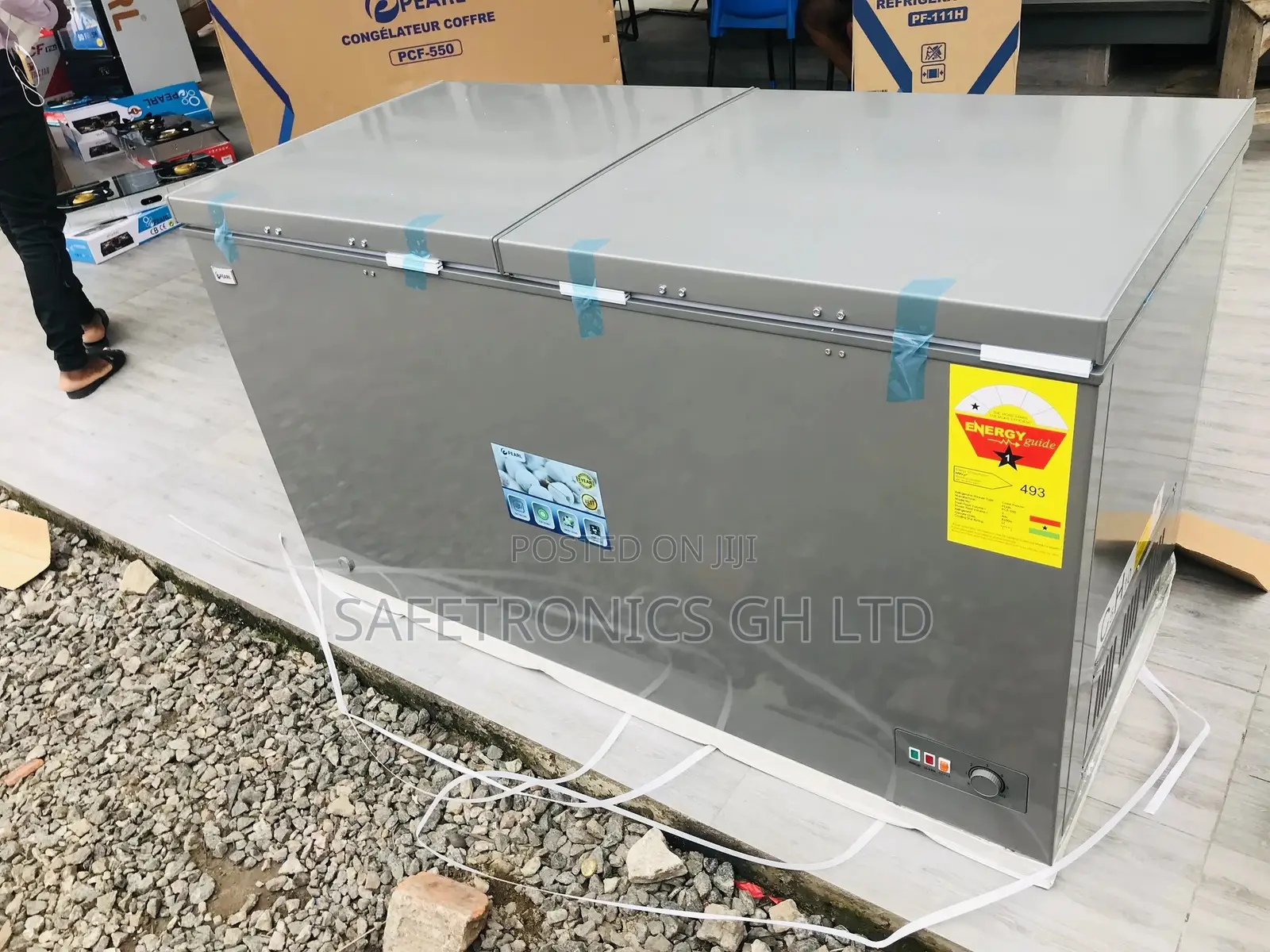 Reliable Chestfreezer Doubledoor 708 Liters PCF-850 Pearl