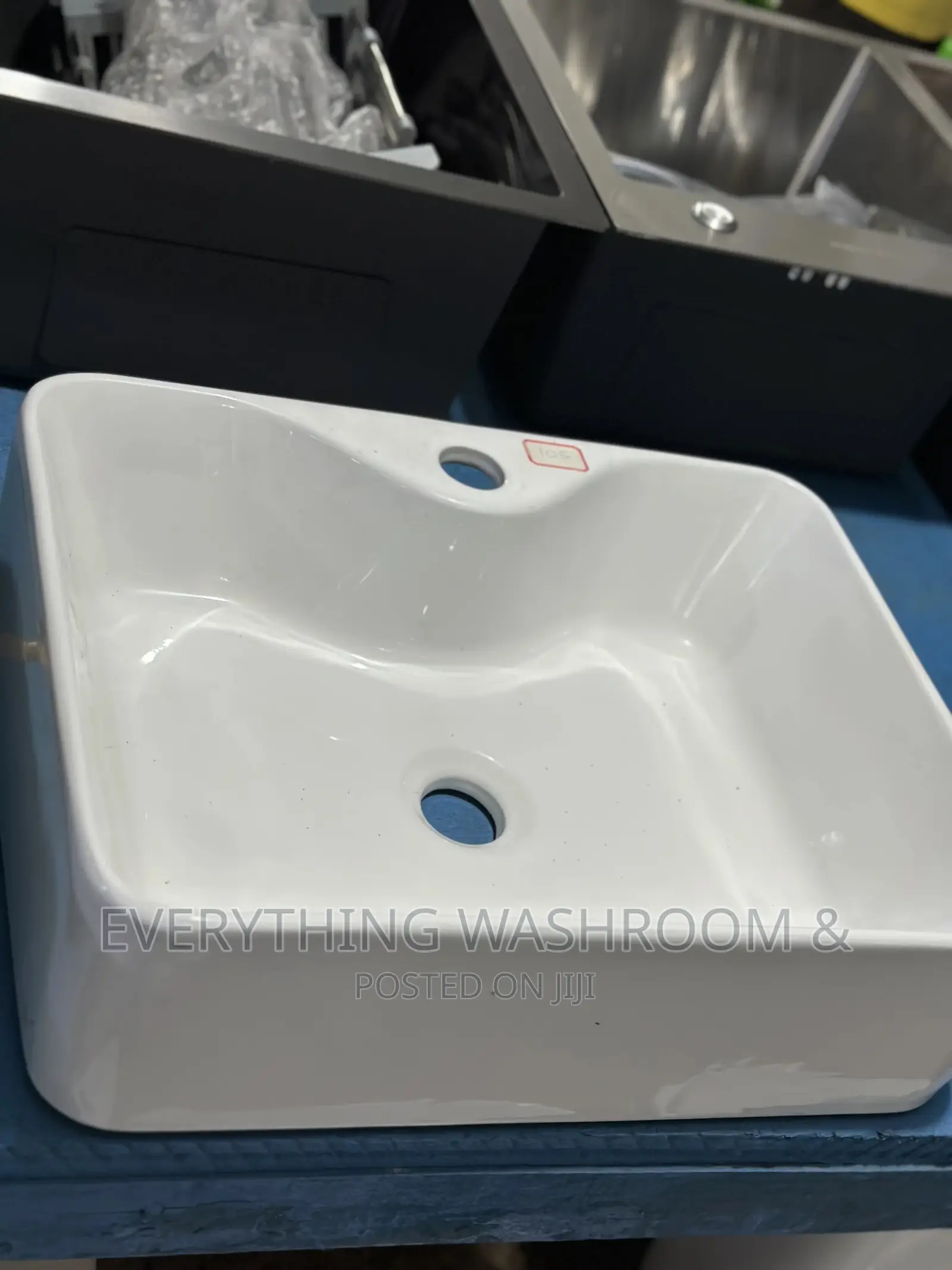 Countertop Basin_square Pedicure Bowl_ceramic Bowl