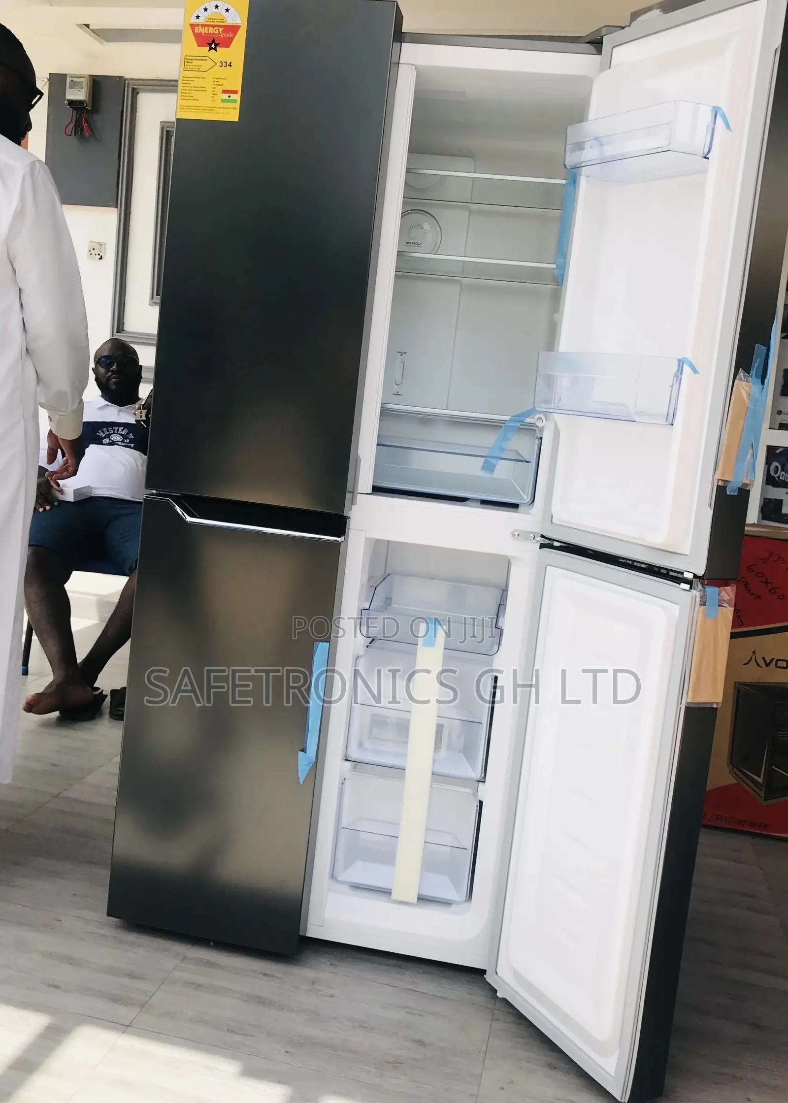 4 Doors Fridge Pearl Bottomfreezer  Original