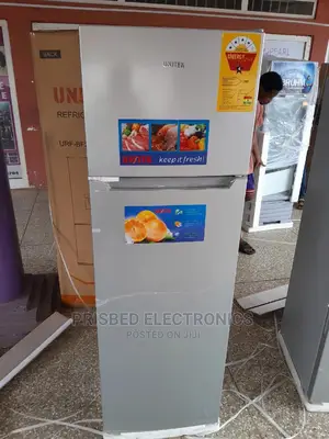 Unitex Double Door Fridge 261 Litres Top Freezer