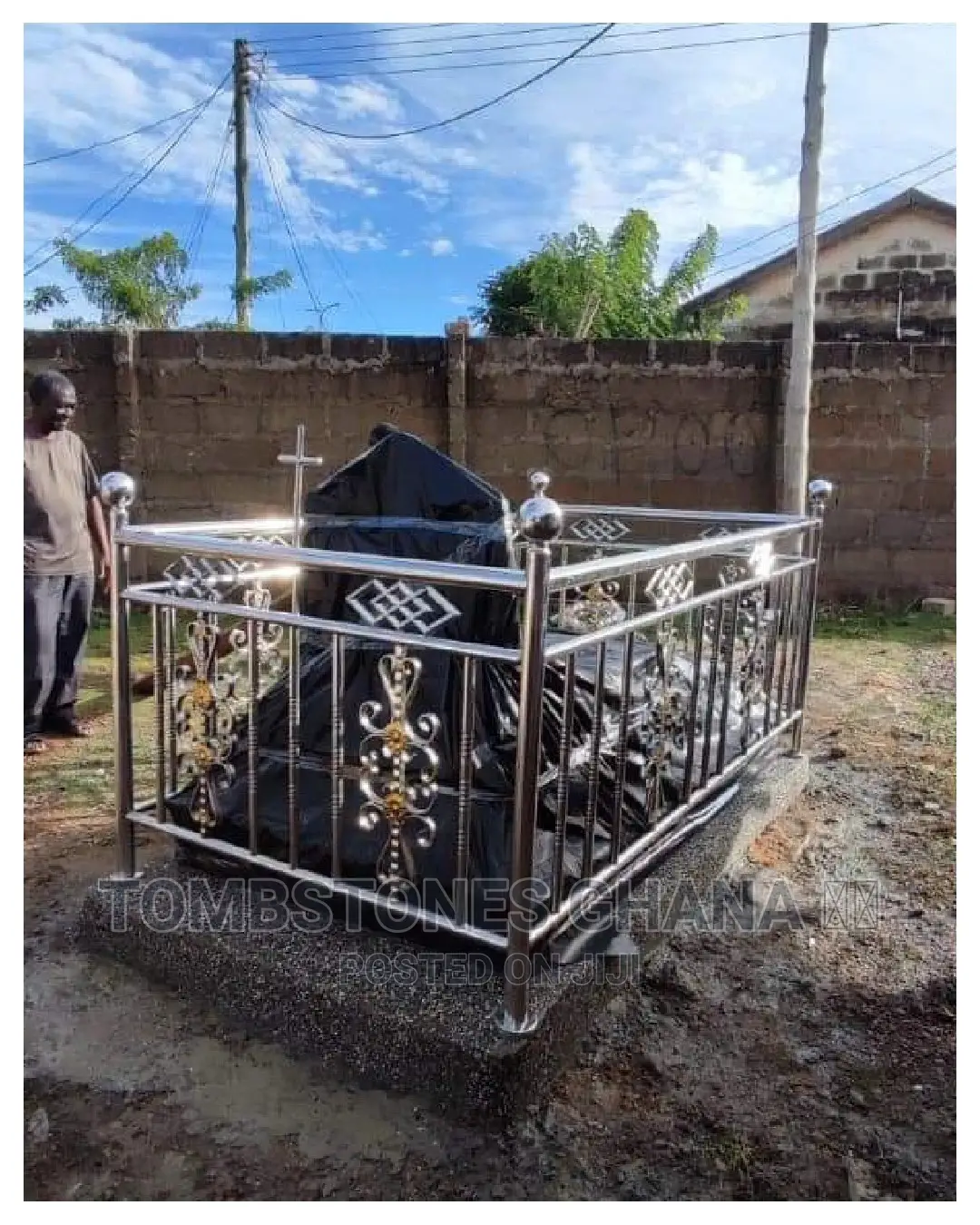 Silver Balusters for Tombstone