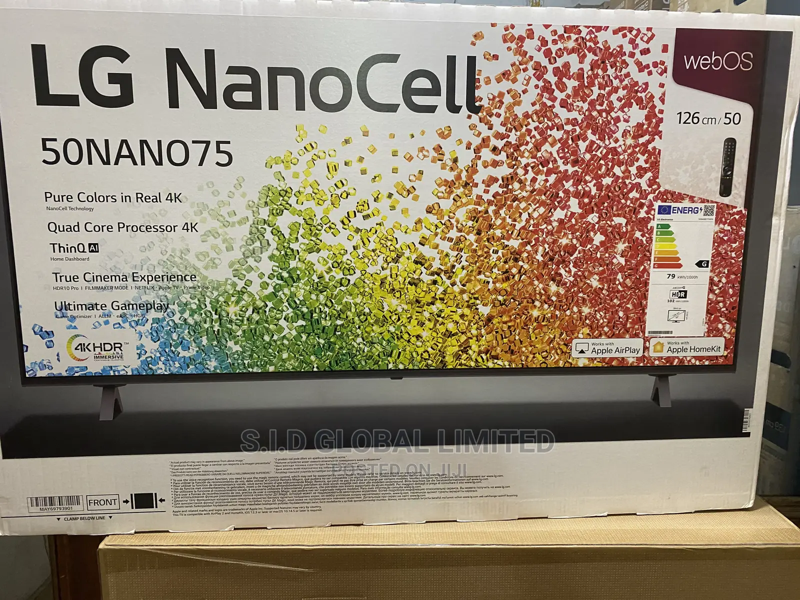 Founders Month Promo On LG 50” Nanocell Uhd 4K Apple TV