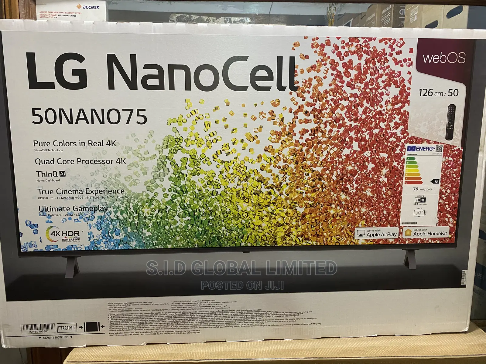 Founders Month Promo On LG 50” Nanocell Uhd 4K Apple TV