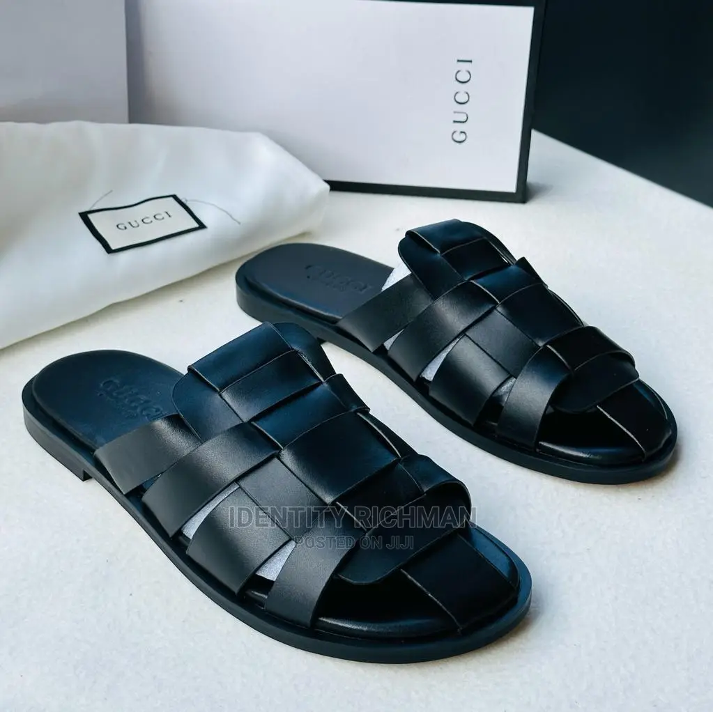 Gucci Leather Slippers
