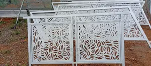 Silver Metal Stairs and Barristers