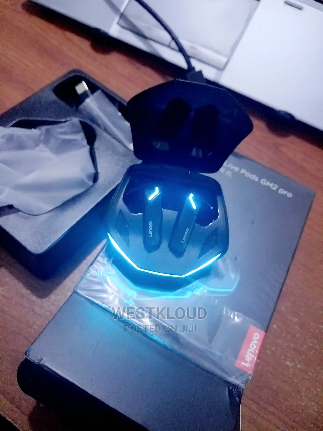Lenovo Gm2 Pro Earbuds Bass Headset Earpiece Bluetooth