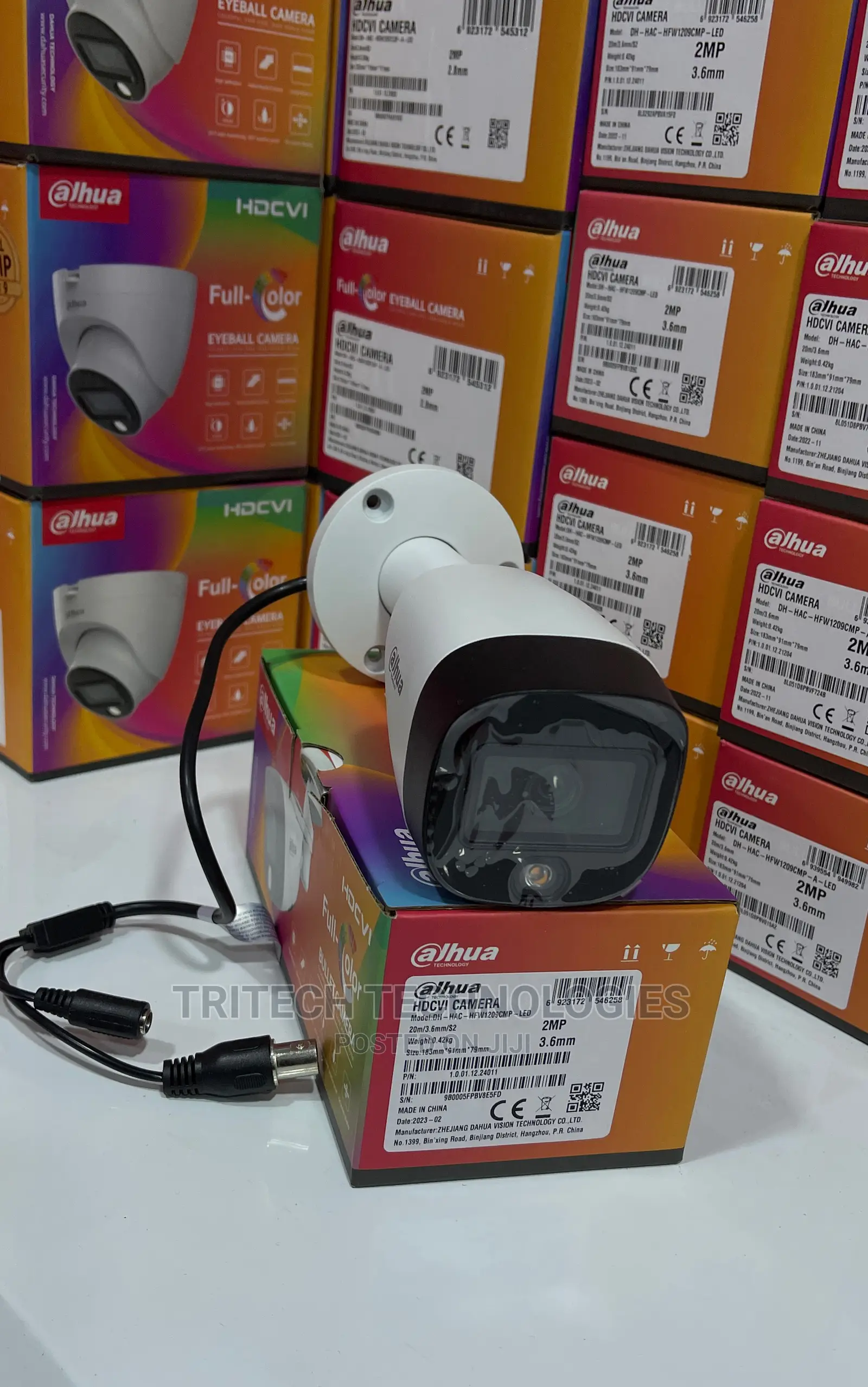 Dahua 1080P Full-Color Outdoor Metal