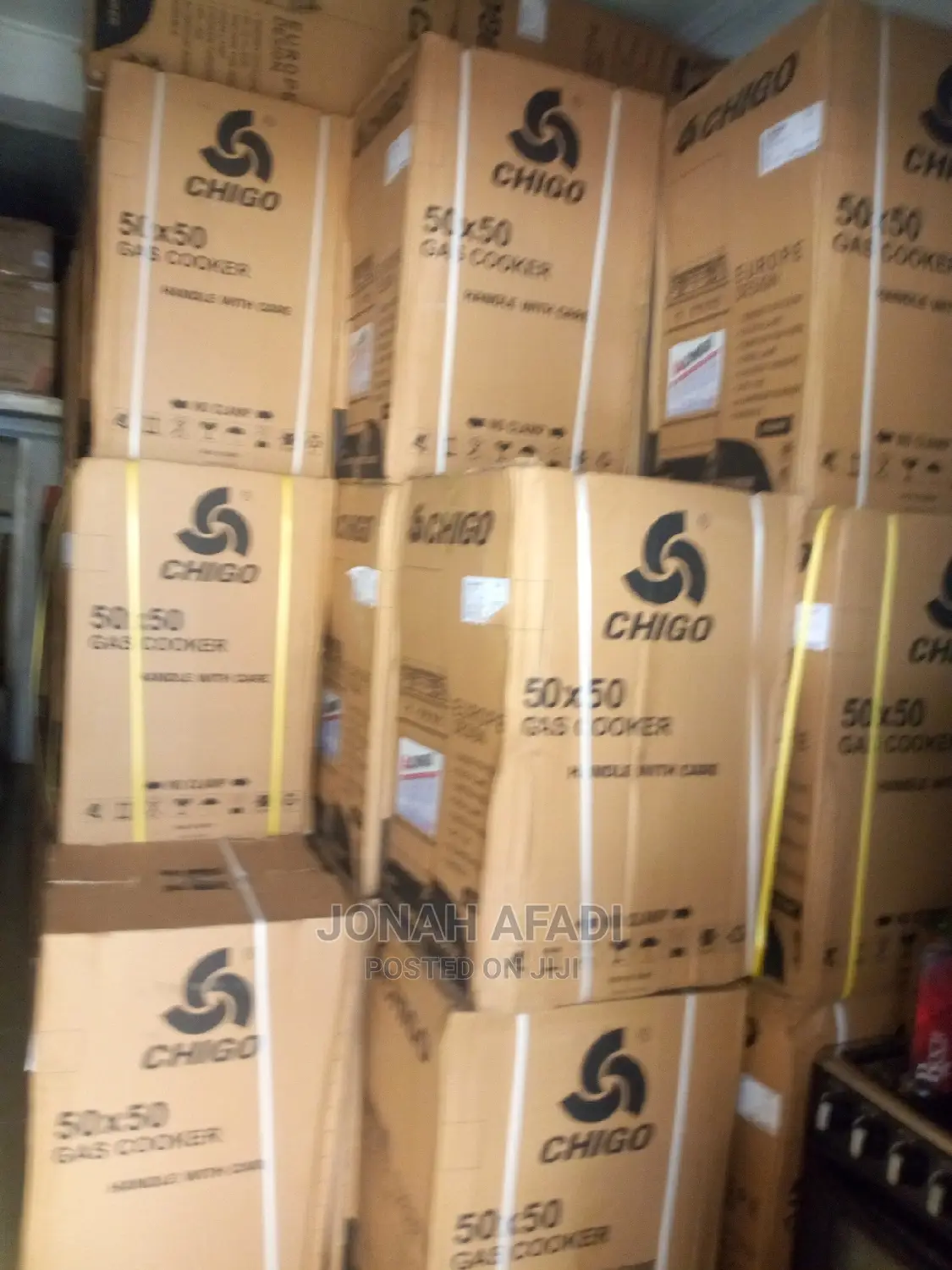 Chigo 50x50 4 Burner Gas Cooker With Oven and Grill Auto
