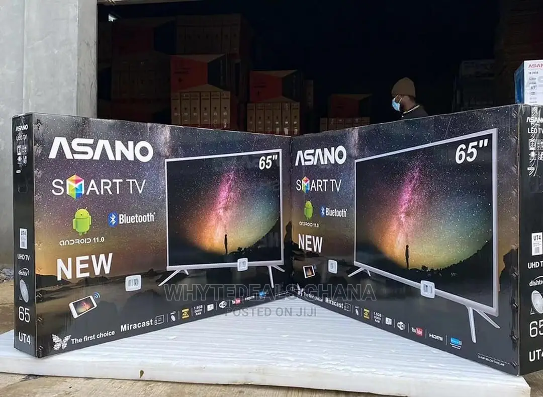 2024 Best Tv! 65 Inch Smart HDR Uhd Android Asano LED TV