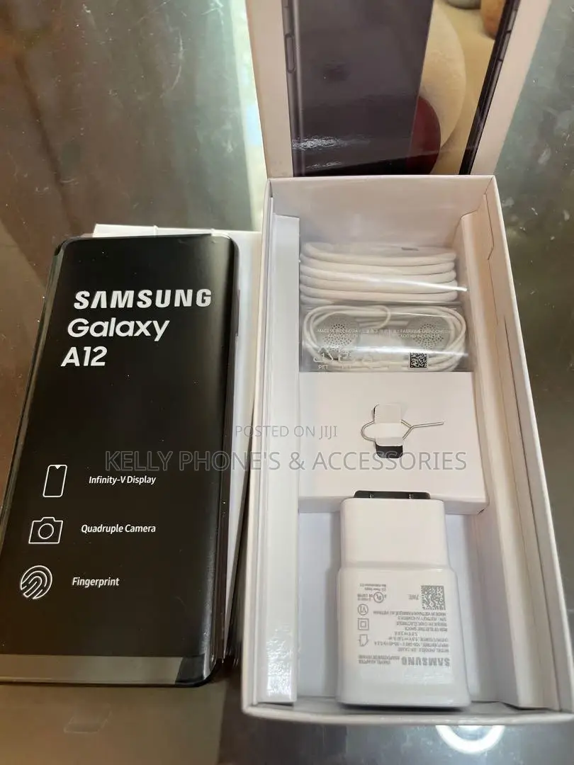 New Samsung Galaxy A12 128 GB Black