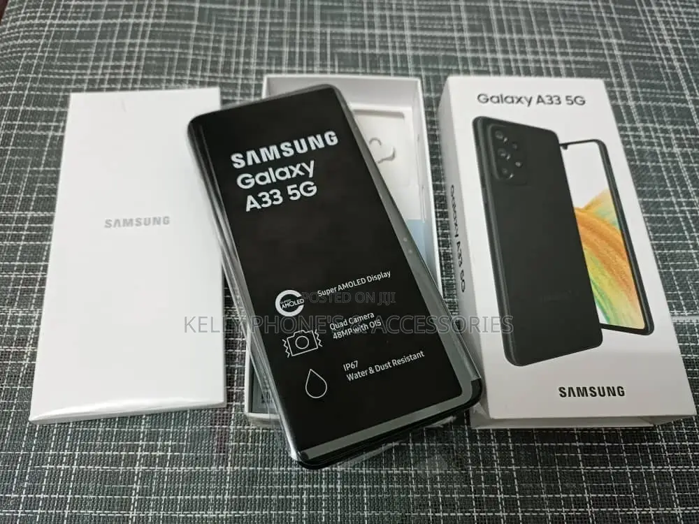 New Samsung Galaxy A33 5G 128 GB Black