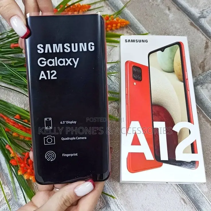 New Samsung Galaxy A12 128 GB Black