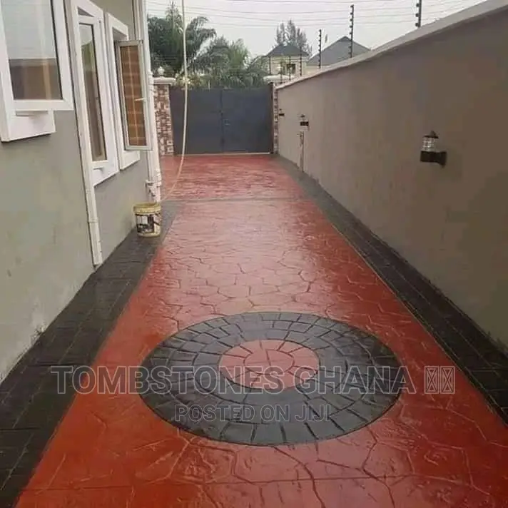 Concrete Stamps Floor Construction