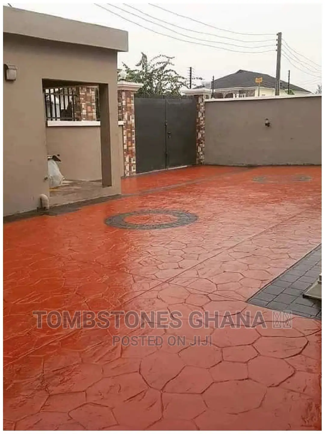 Concrete Stamps Floor Construction