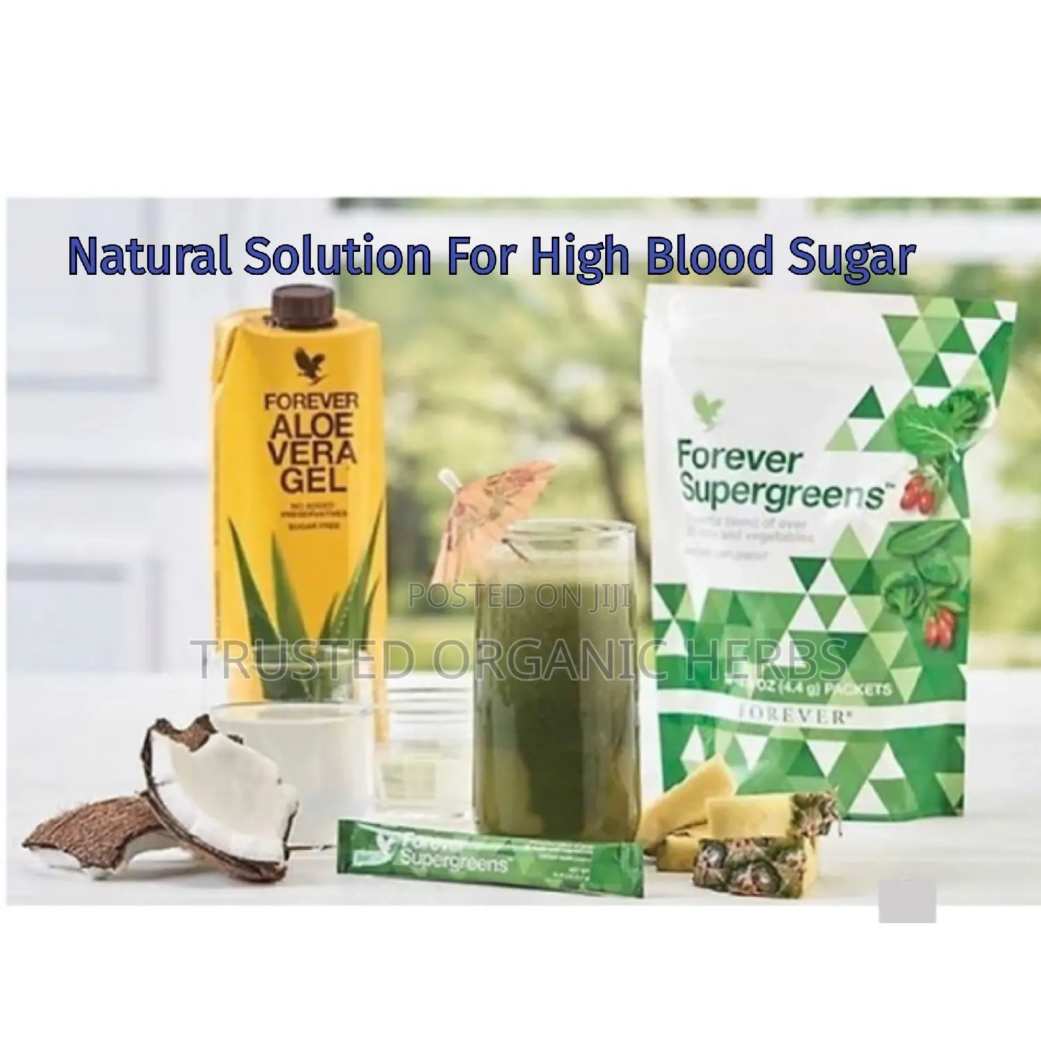 Natural Solution for High Blood Sugar