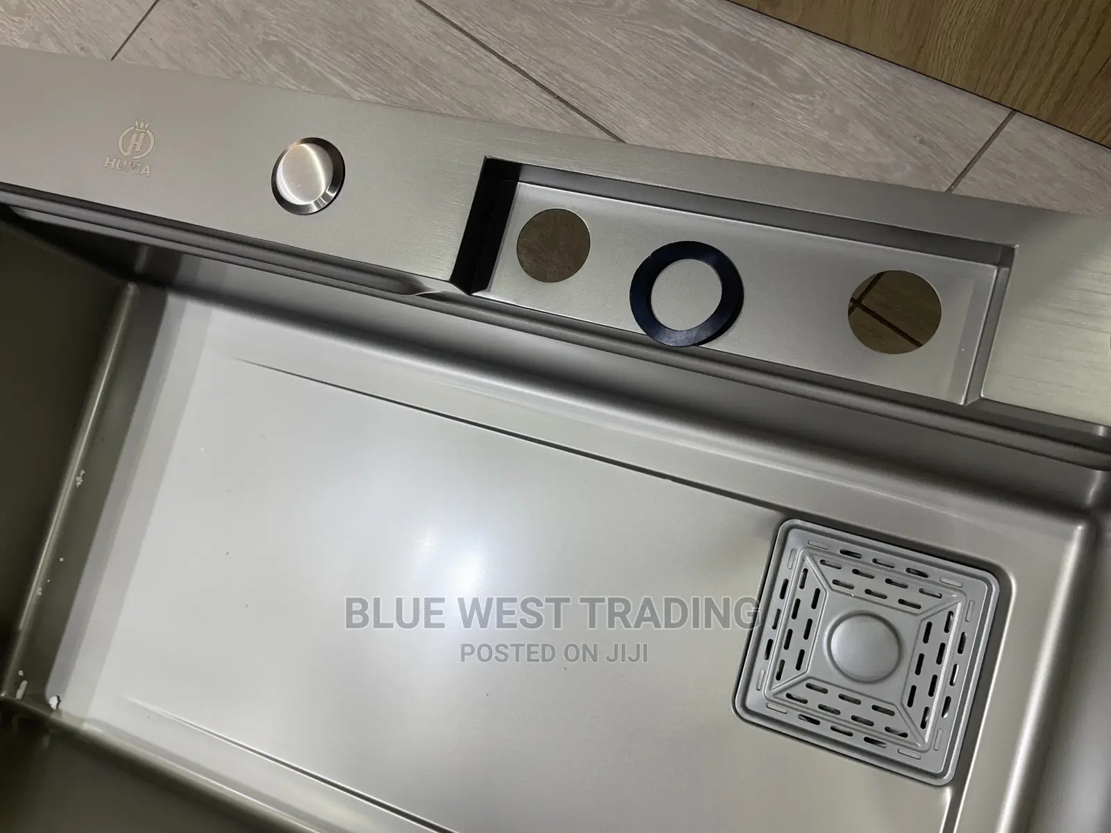 Luxury Cabinet Sink - Waterfall Sink - Grey Kitchen Sink