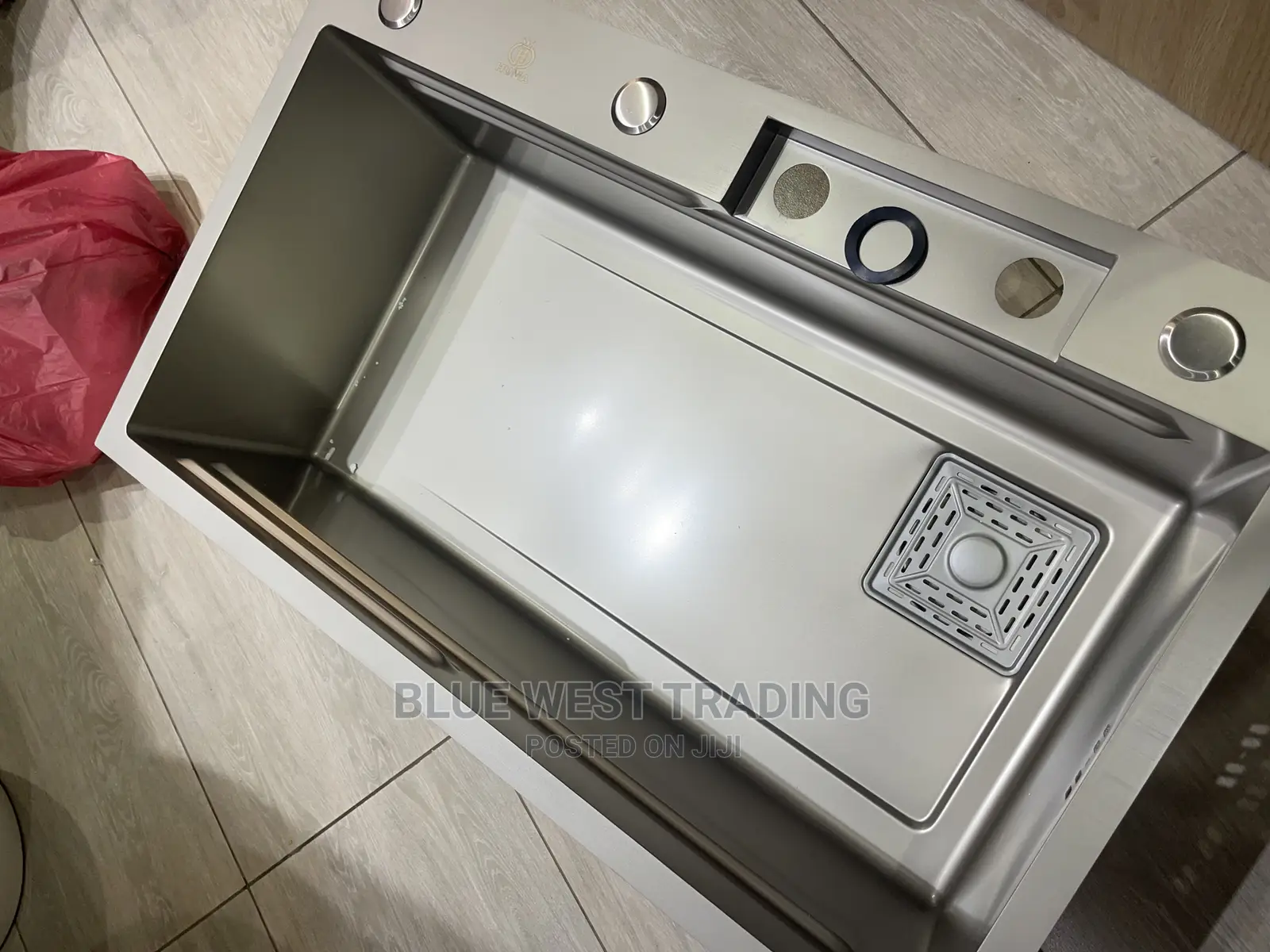 Luxury Cabinet Sink - Waterfall Sink - Grey Kitchen Sink