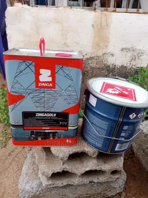 Zinga Galvanised Paint, 95% Zinc, 1kg