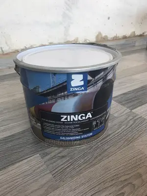 Zinga Galvanised Paint, 95% Zinc, 1kg