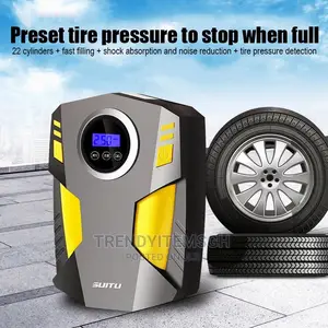 Auto Car Air Pump Digital Inflator Tire Pressure Pump