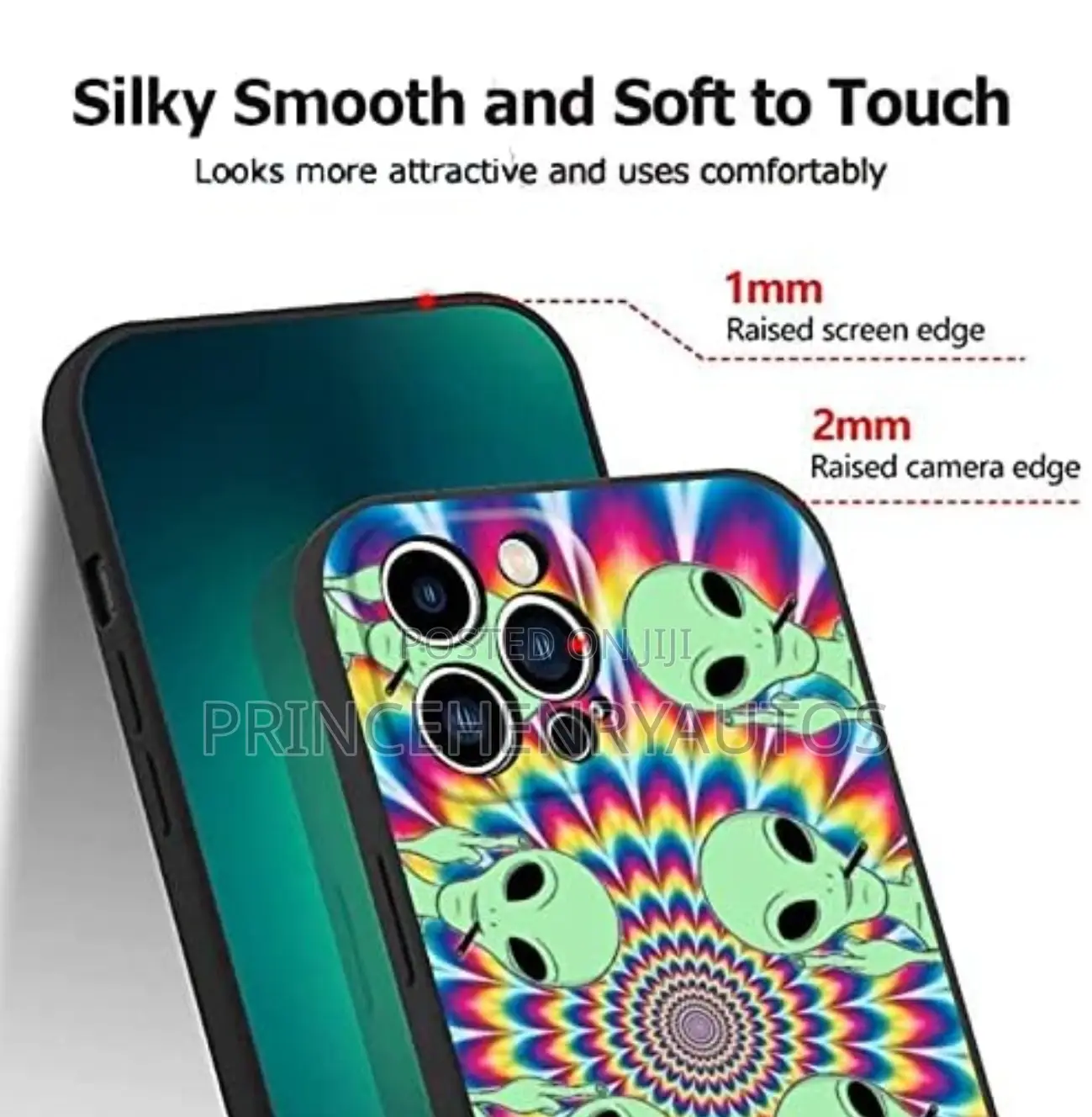 Bulletin Toperat Trippy Psychedelic iPhone 13 Pro Alien Case