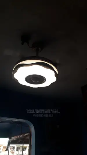 Luxury Invisible Ceiling Fan With Multifunctional Remote