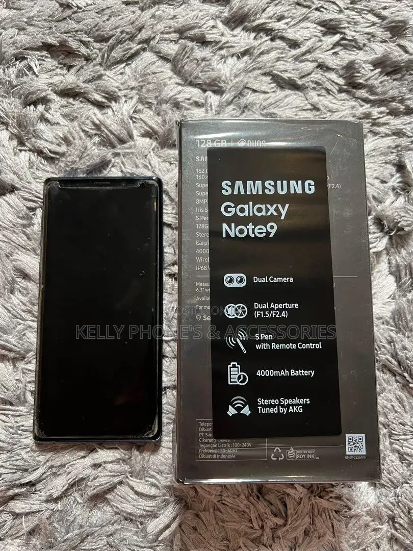 New Samsung Galaxy Note 9 128 GB Black