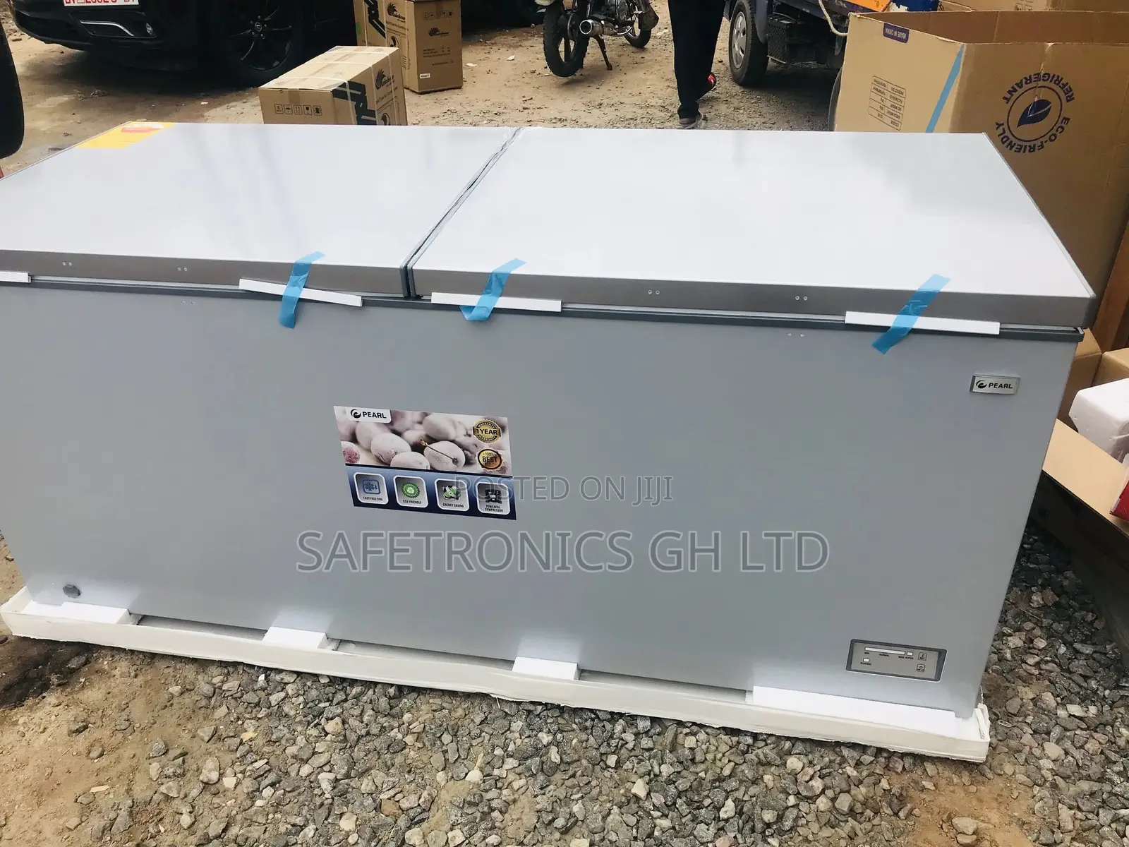 PCF-850 Doubledoor Pearl 708 Liters Chestfreezer