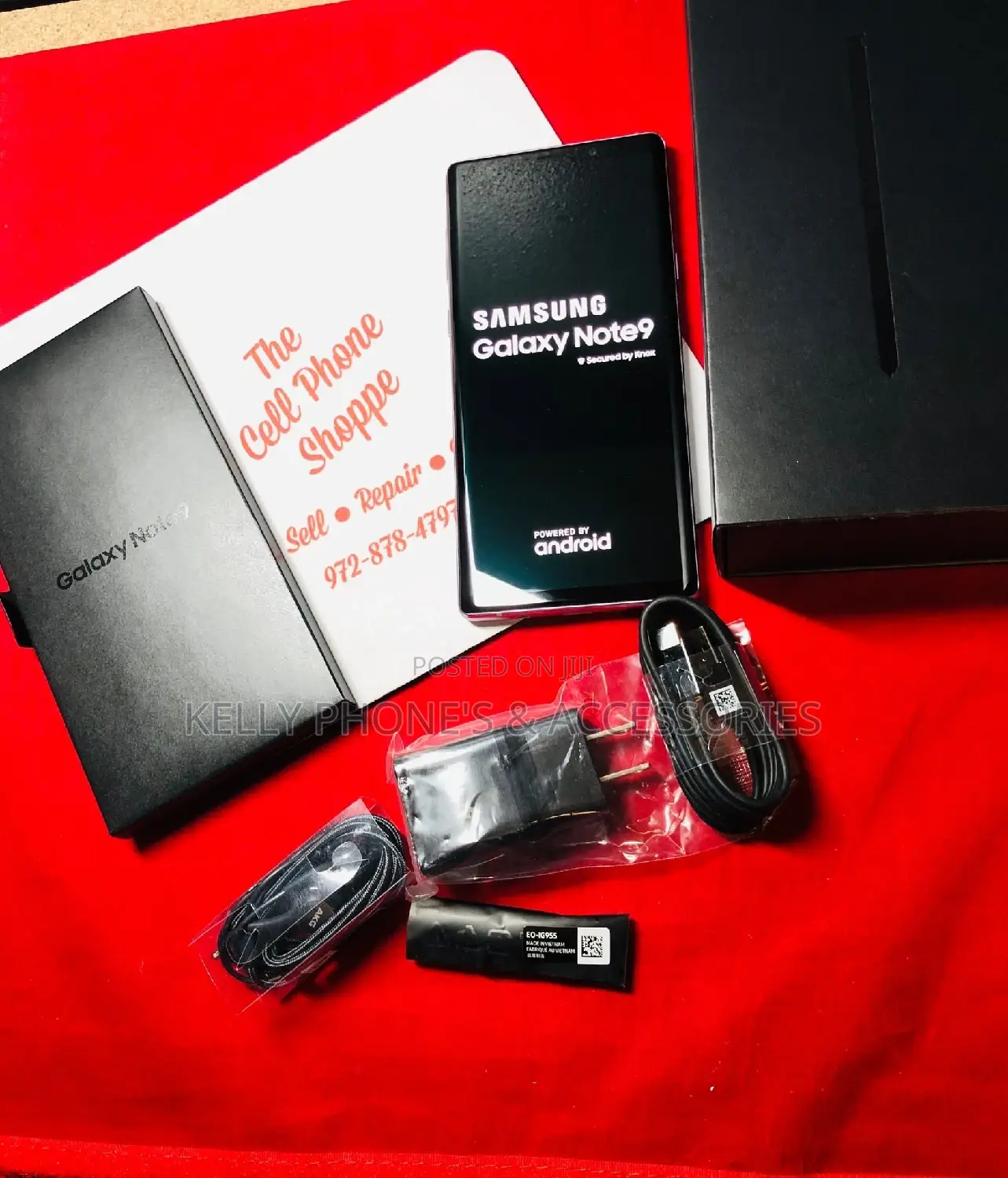New Samsung Galaxy Note 9 128 GB Black