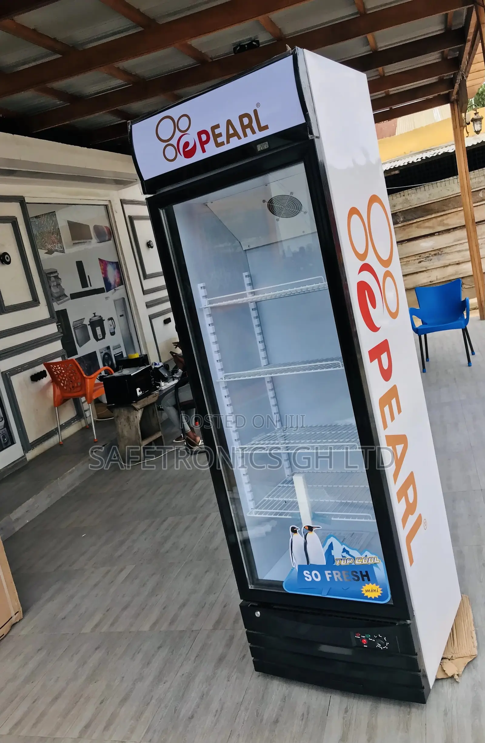 Display Quality Pearl PVC-37 Singledoor Fridge 248 Liters