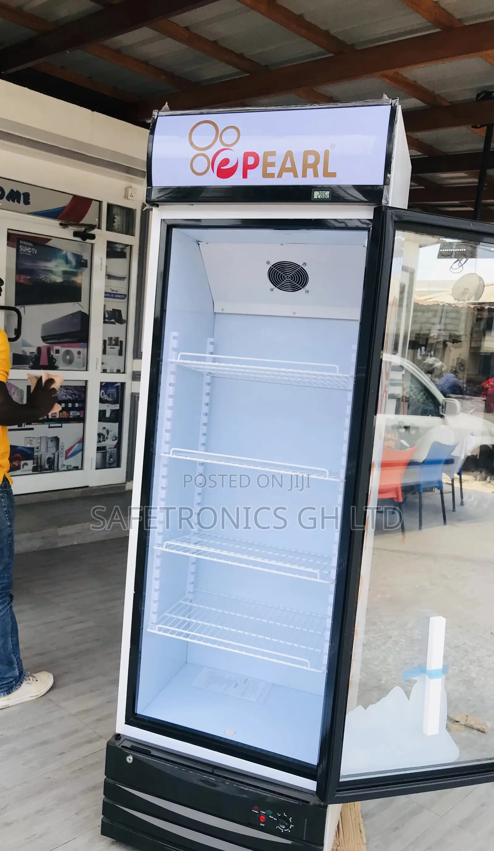 Reliable Pearl PVC-49 Display Singledoor Fridge 368 Liters