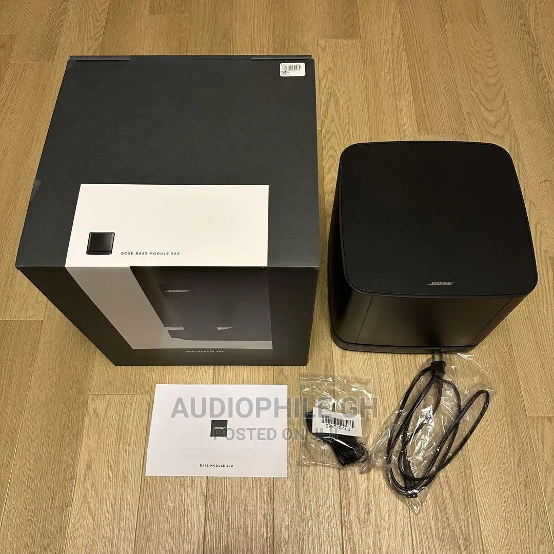 Bose Tv Speaker and Bass Module 500