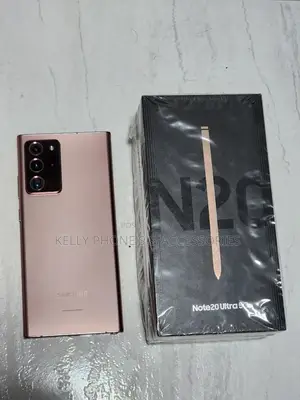 New Samsung Galaxy Note 20 Ultra 5G 128 GB Gold