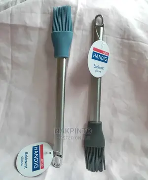 Baking Brush Silicone - Stainless Steel - 26 Cm - Non-Stick