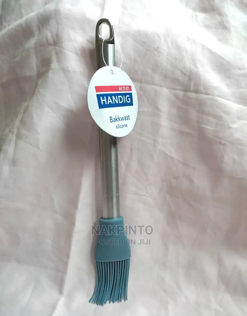 Baking Brush Silicone - Stainless Steel - 26 Cm - Non-Stick