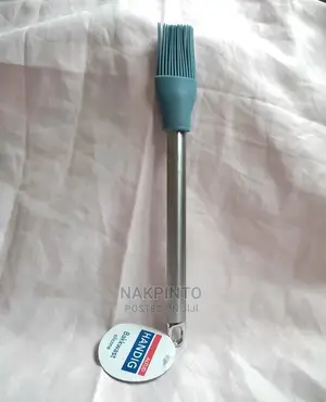 Baking Brush Silicone - Stainless Steel - 26 Cm - Non-Stick